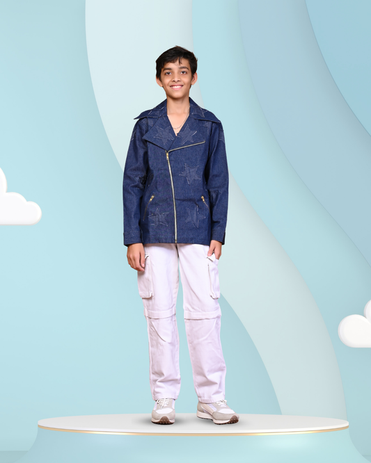 Denim Jacket With Stretch