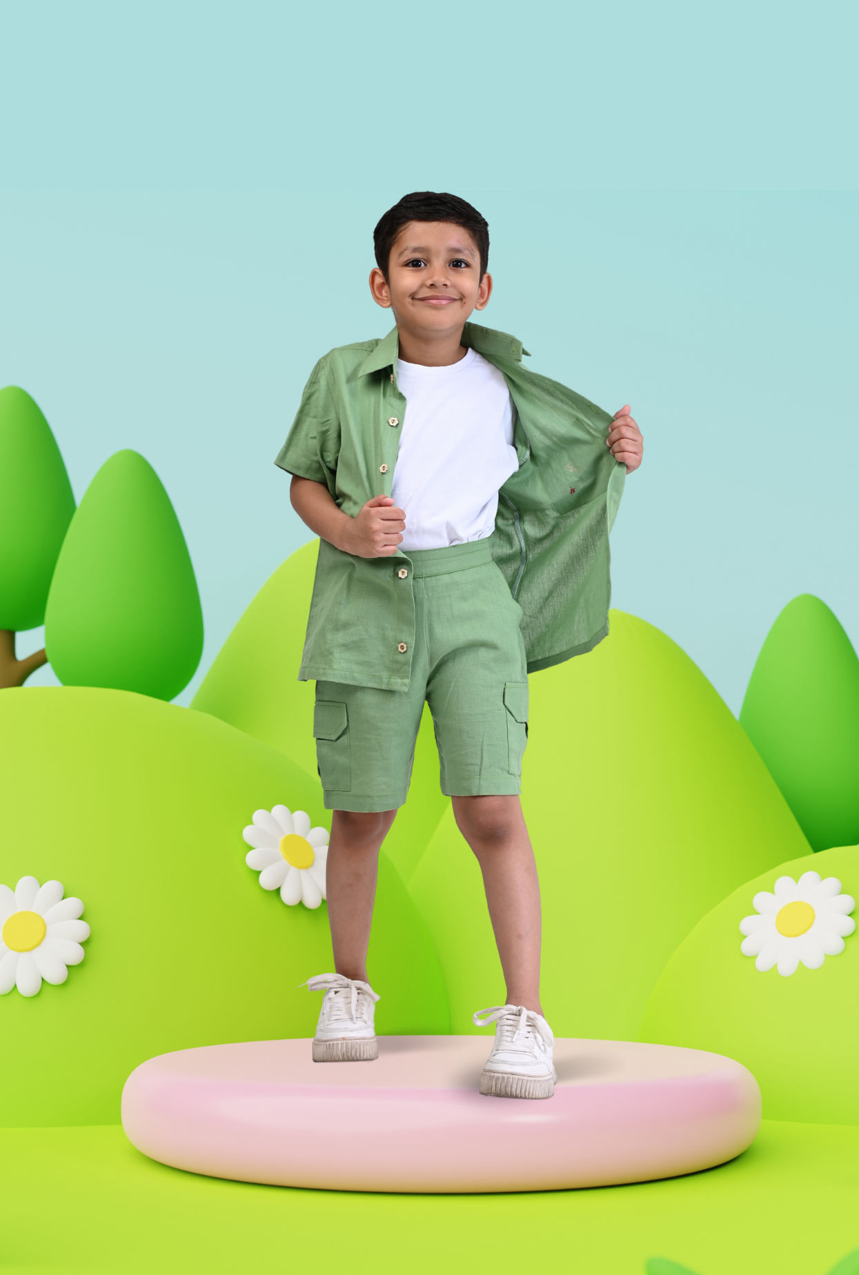 Pure Cotton 2 Pc Set For Boys By Kiddicot