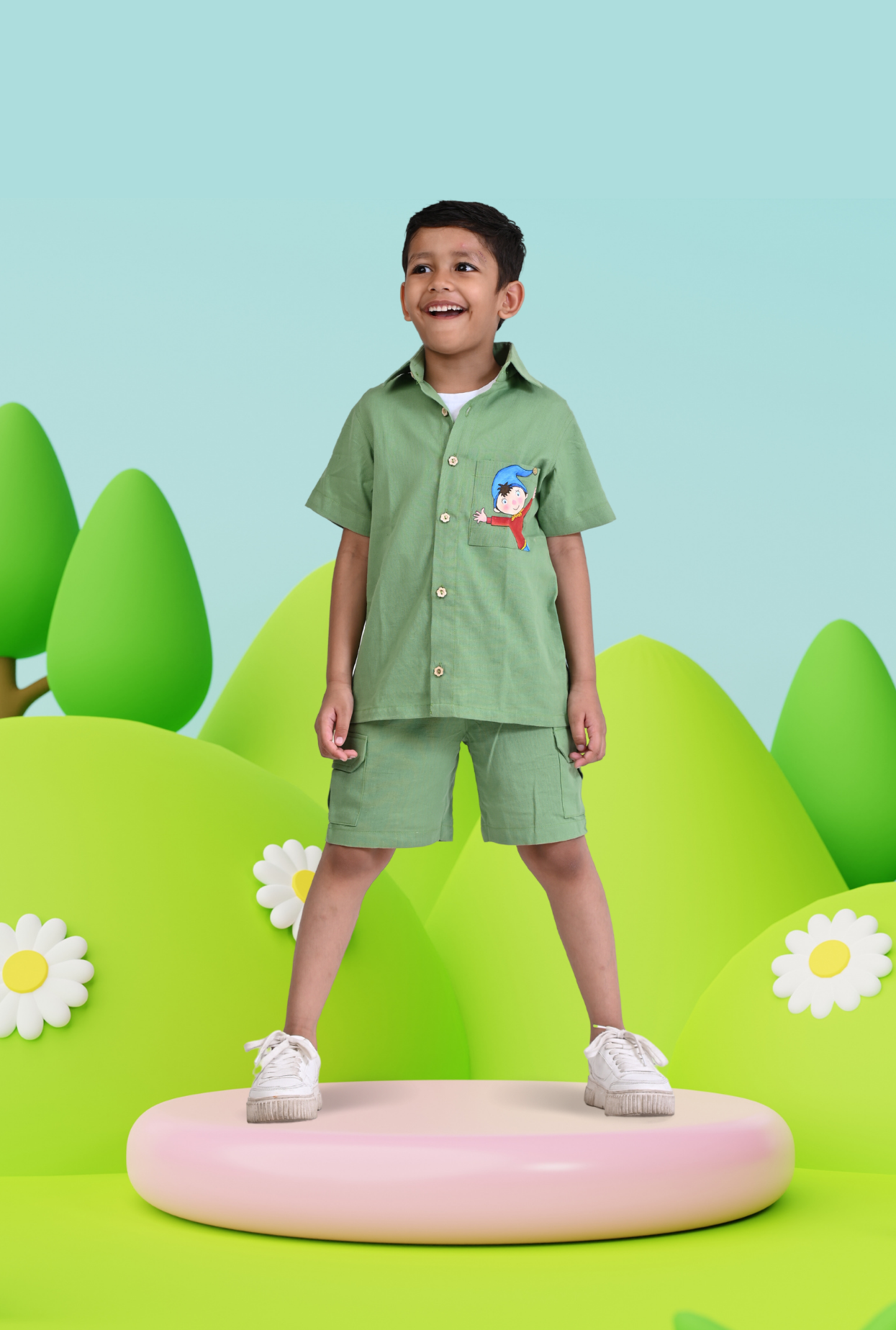 Pure Cotton 2 Pc Set For Boys By Kiddicot