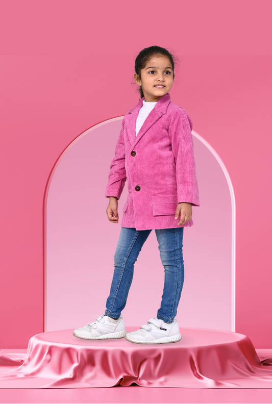 Corduroy Blazer For Girl By Kiddicot