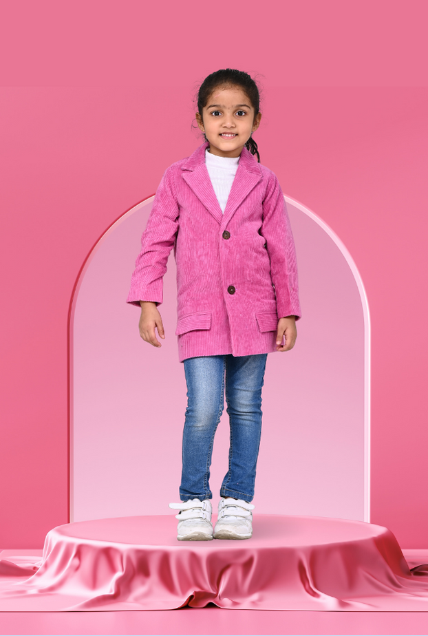 Corduroy Blazer For Girl By Kiddicot