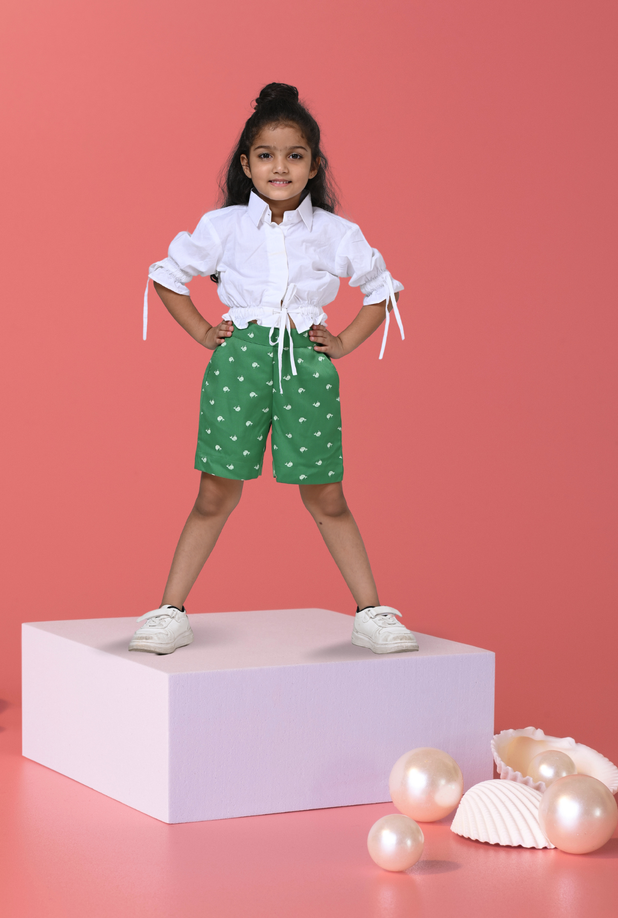 2 Pc Cotton Rich Outfit For Girl By Kiddicot