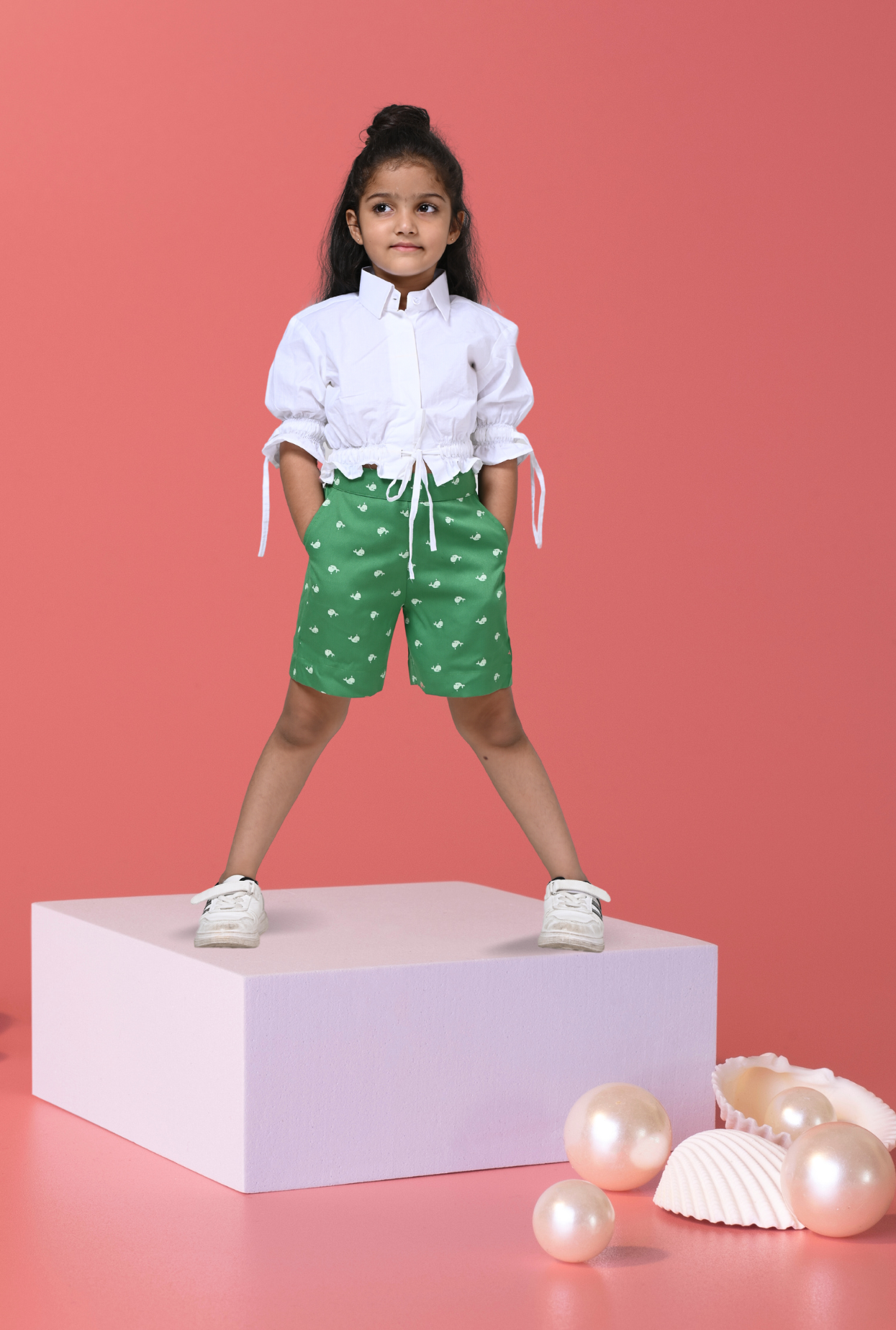 2 Pc Cotton Rich Outfit For Girl By Kiddicot