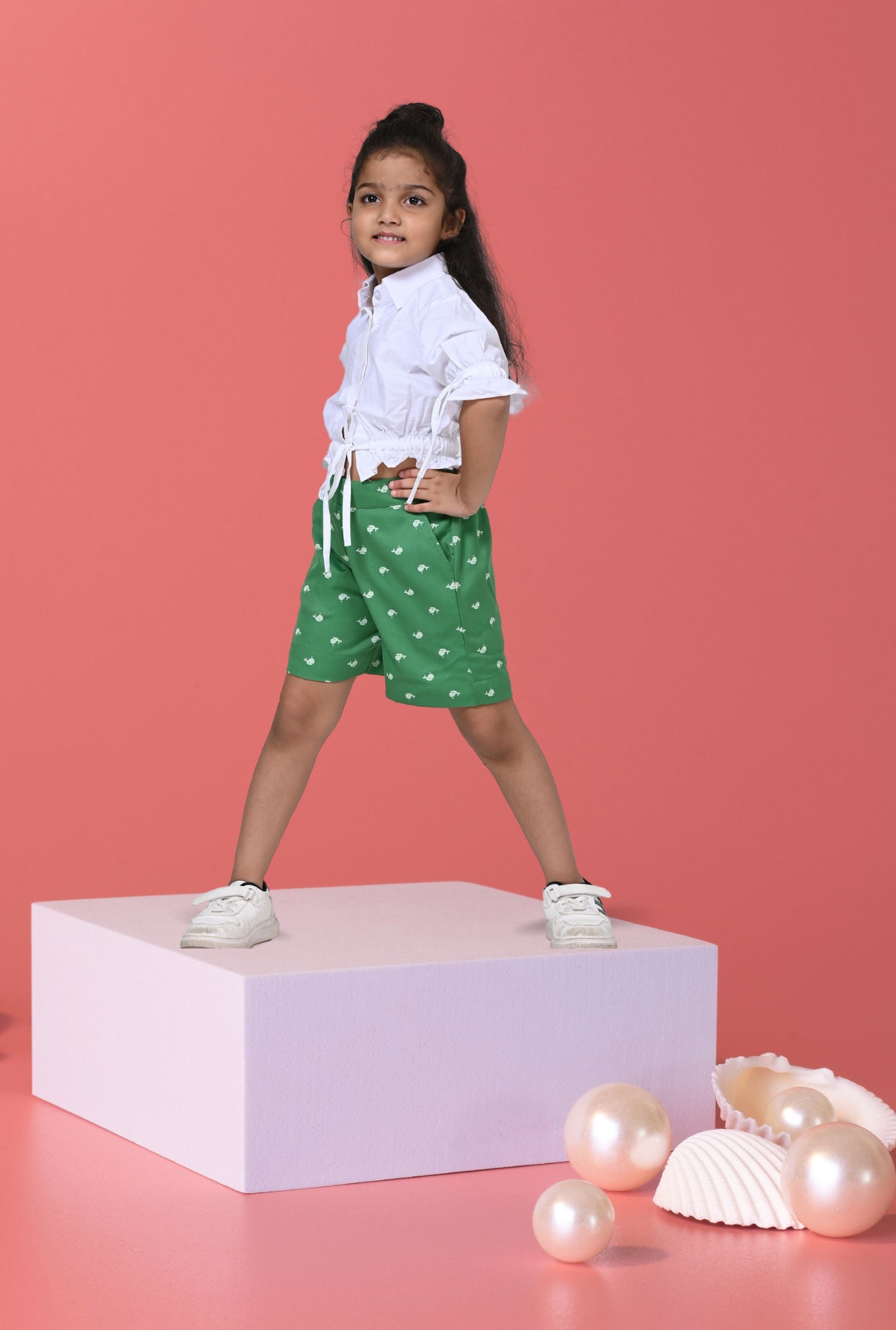 2 Pc Cotton Rich Outfit For Girl By Kiddicot