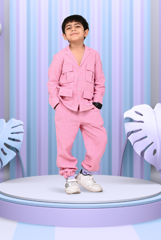 Matching Coord with Pockets For Boys By Kiddicot