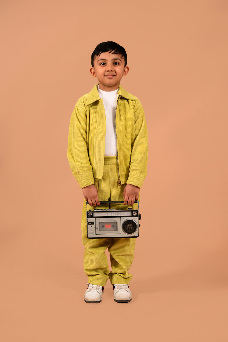 CORDUROY COORD SET