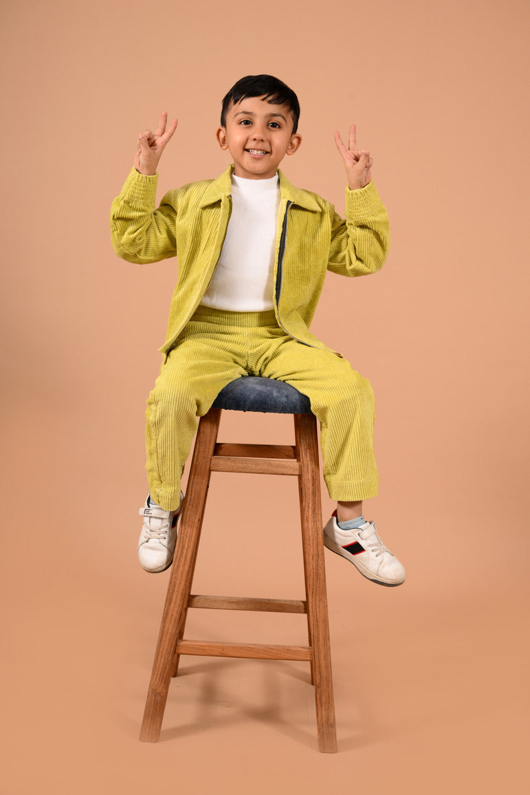 CORDUROY COORD SET