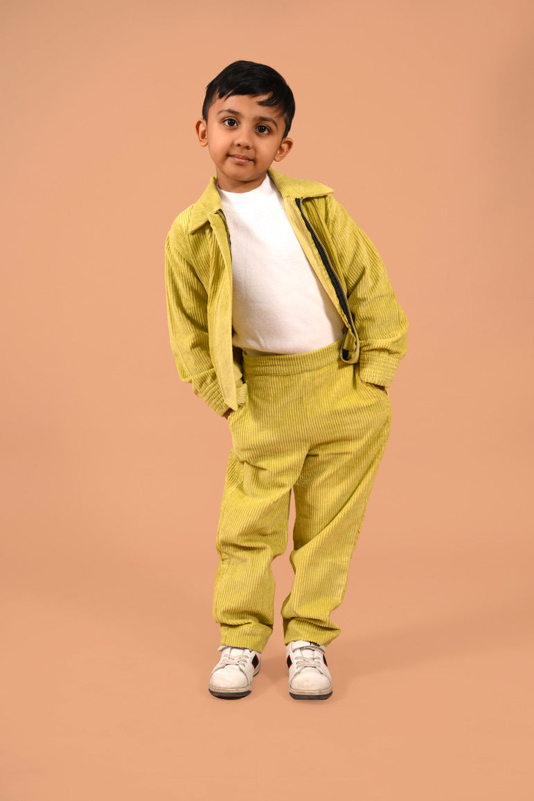 CORDUROY COORD SET
