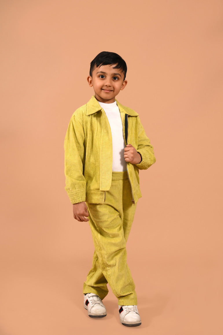 CORDUROY COORD SET