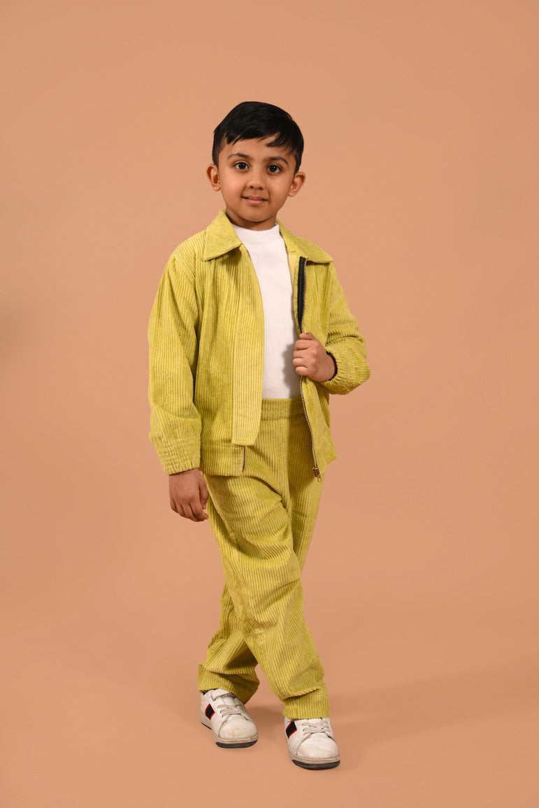 CORDUROY COORD SET