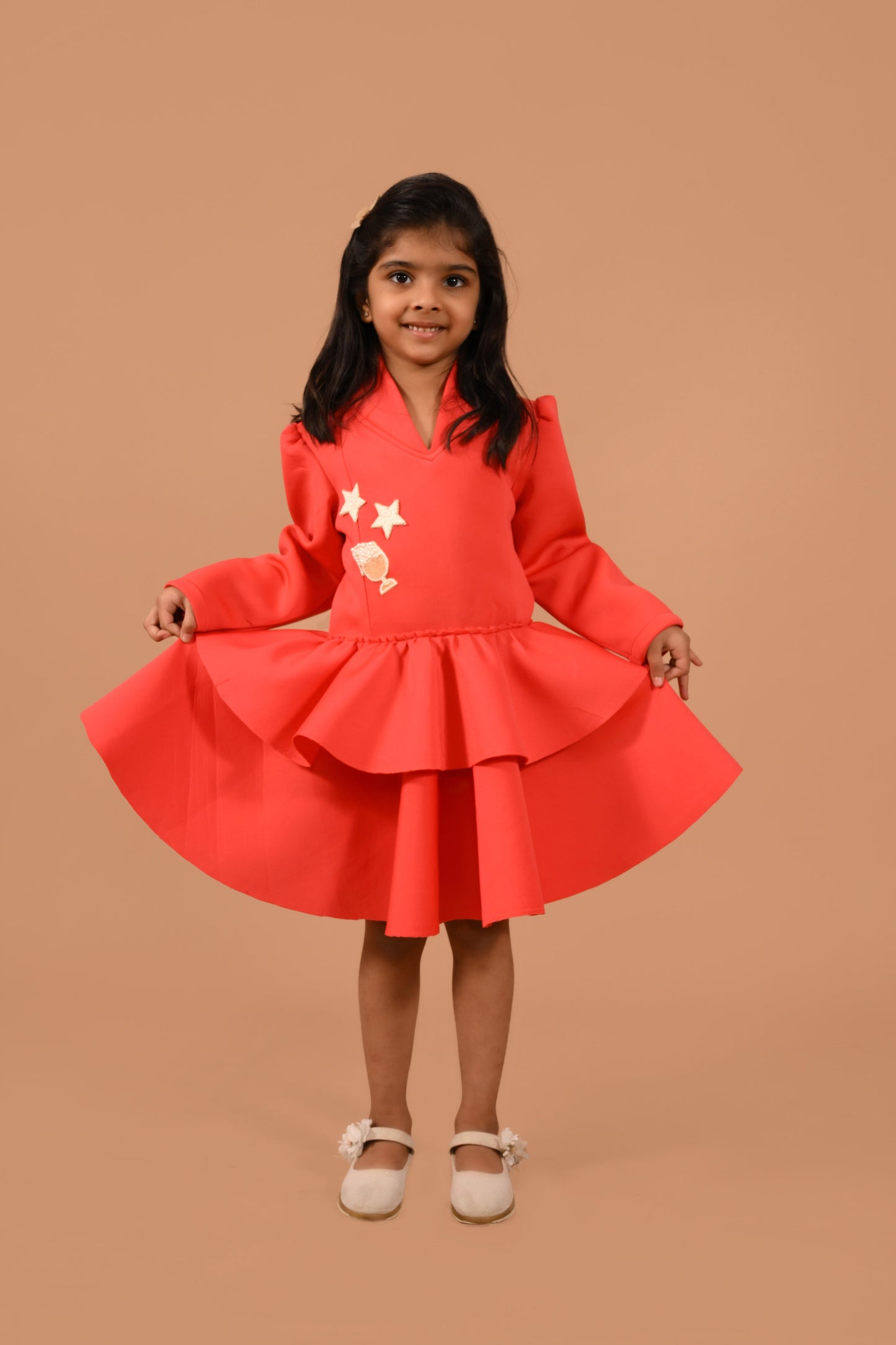 PEARLY SCUBA DRESS