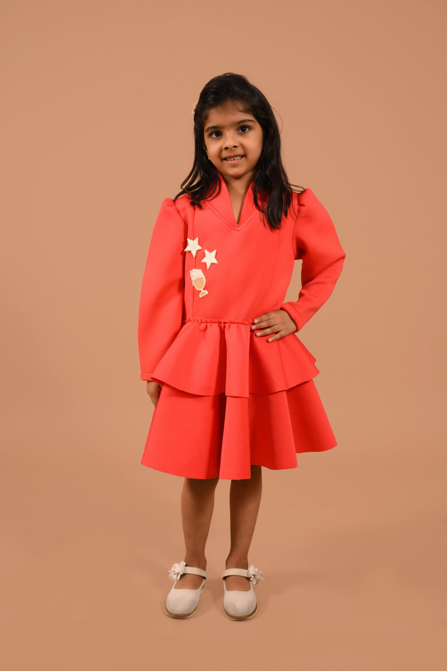 PEARLY SCUBA DRESS