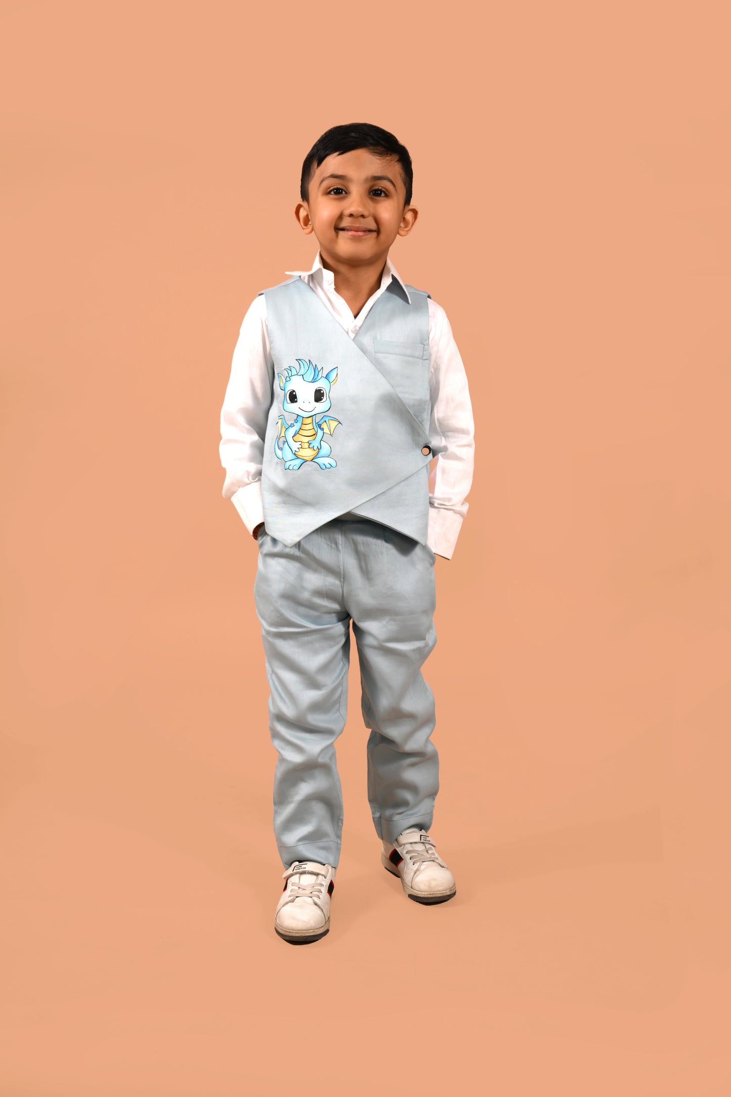 DRAGON WAIST COAT AND TROUSER SET