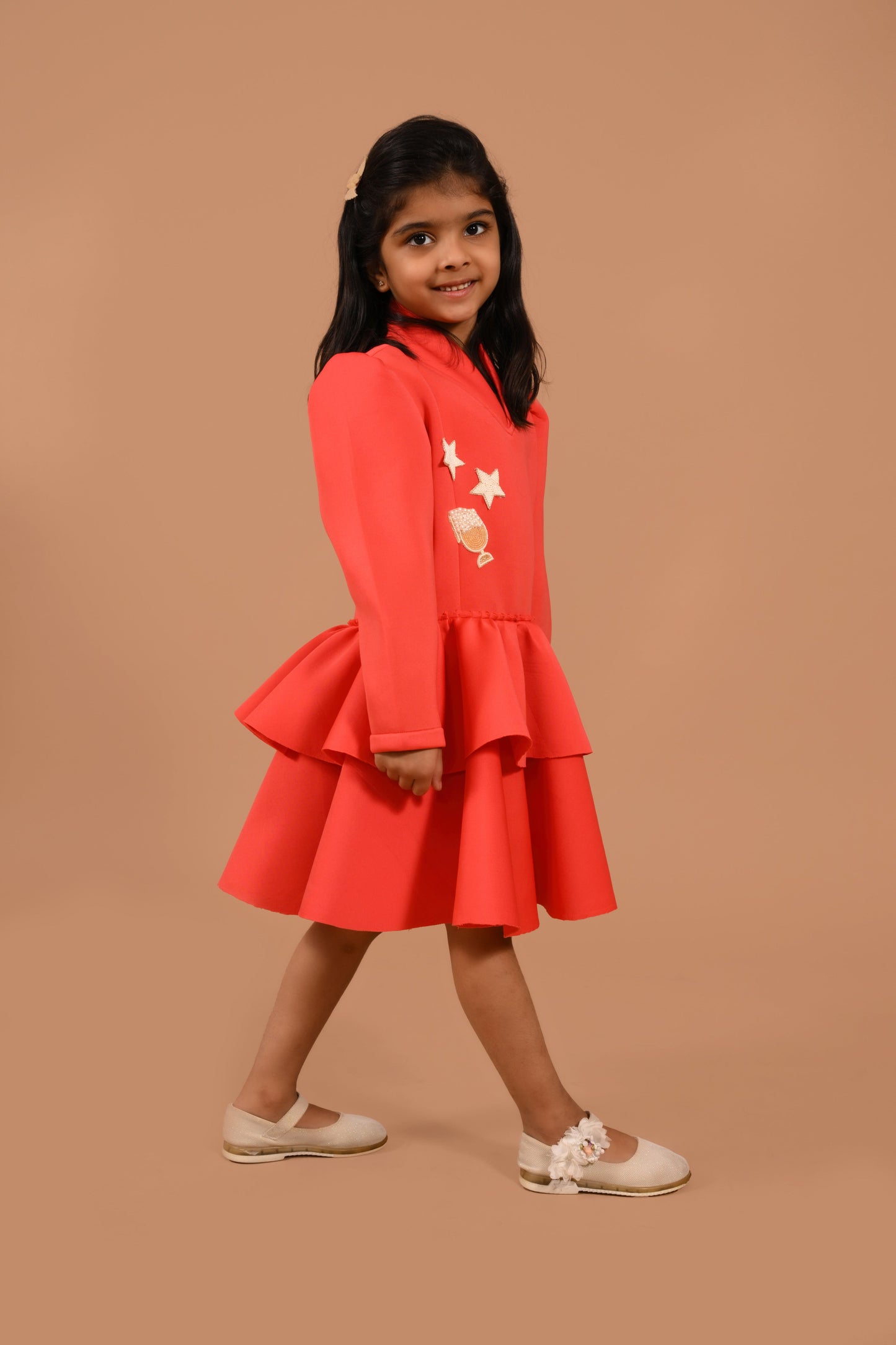 PEARLY SCUBA DRESS