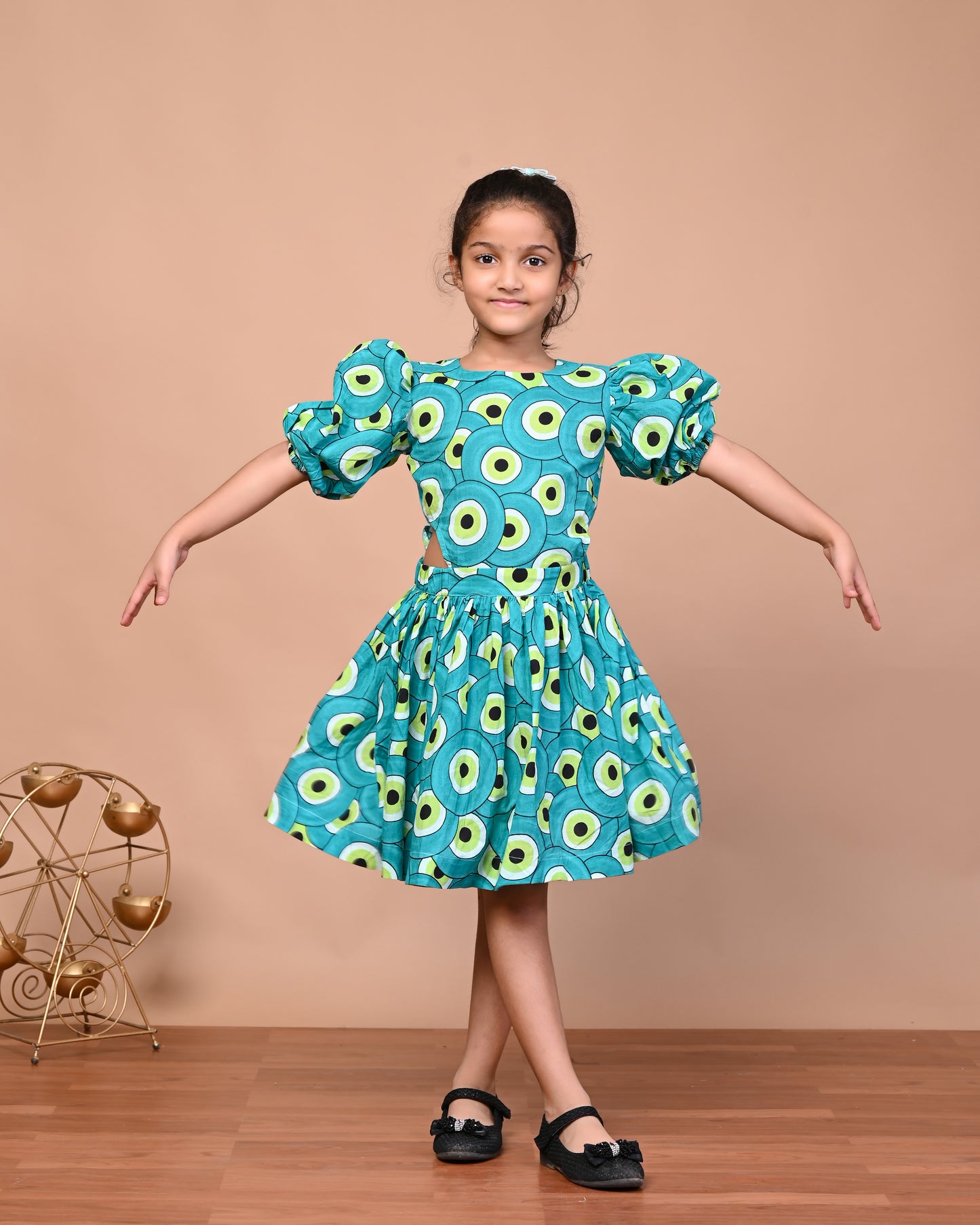 Pure Cotton Evil Eye Dress