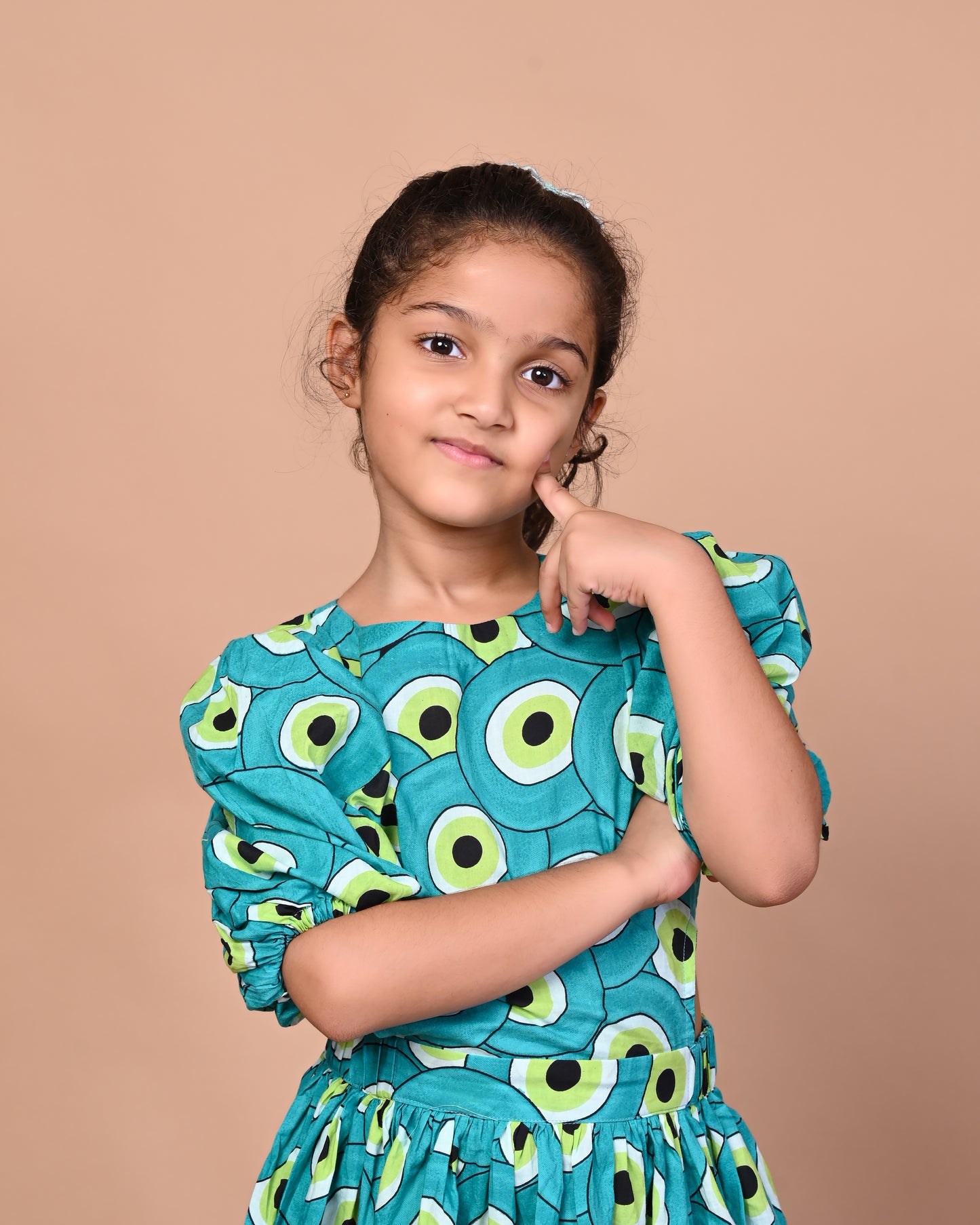 Pure Cotton Evil Eye Dress