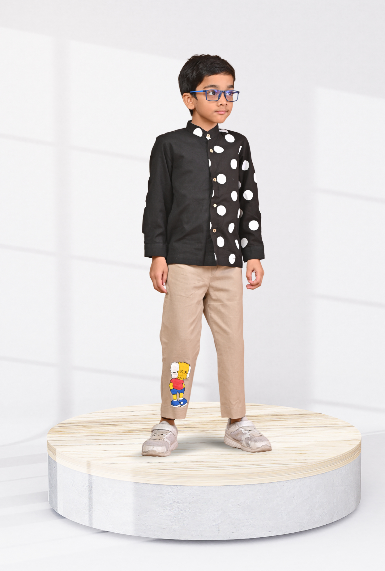 Cotton Rich Trousers For Boys By Kiddicot